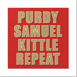 Purdy Samuel Kittle Repeat Posters and Art